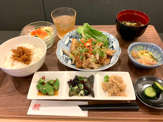 品数多く、栄養バランス良し！大満足の定食
