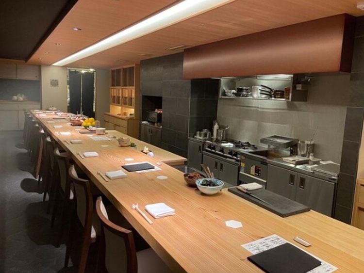 開放感あるオープンキッチン