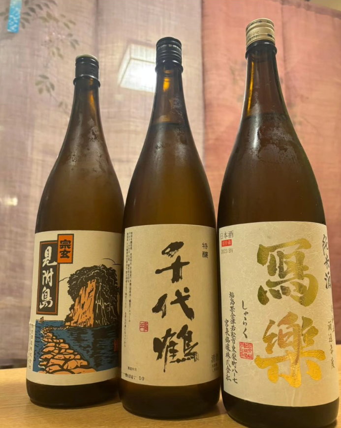 厳選した日本酒。知識も自然と身につきます