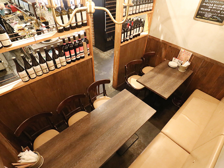 気軽に立ち寄れる本格イタリアンワインバル