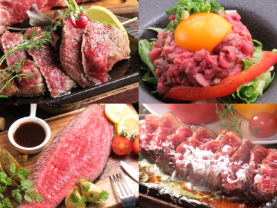 肉の卸直営だから絶品国産牛の食べ放題✨