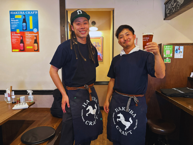 チームの仲の良さが、このお店の自慢です