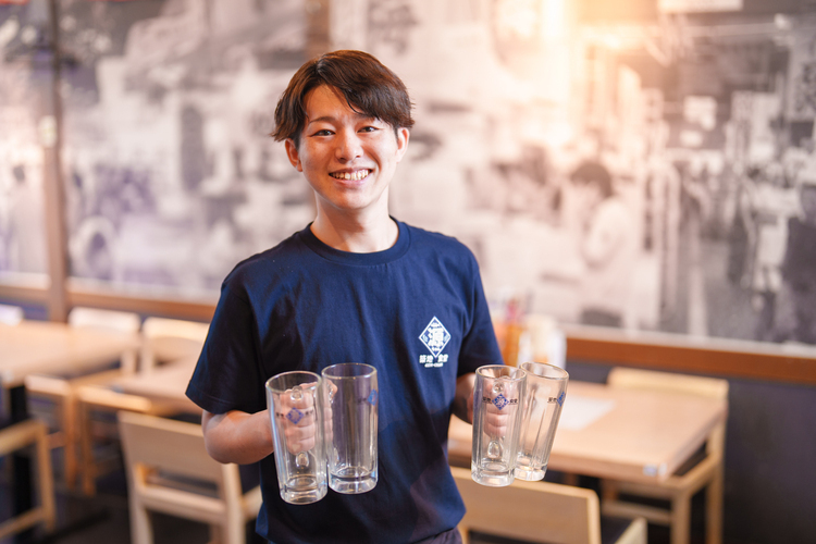 活気のあるお店づくりをおまかせします。