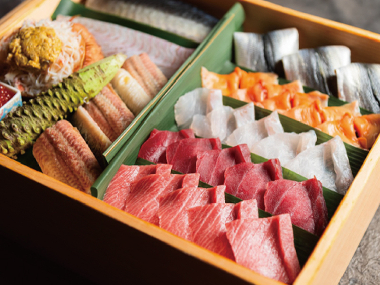 旬の魚を正当派の江戸前握りにてご提供◎