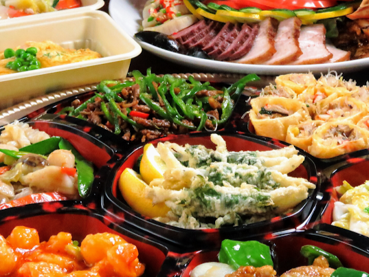 テイクアウトにも豪華な宴席オードブルを