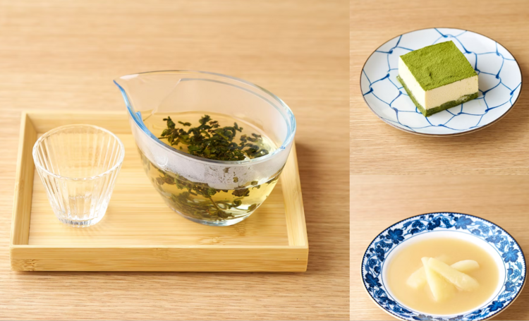 お茶やスイーツのジャンルも活かせます