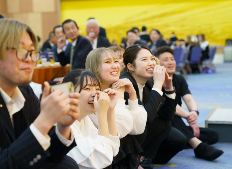 社内イベントも活発！仲間と成長できる