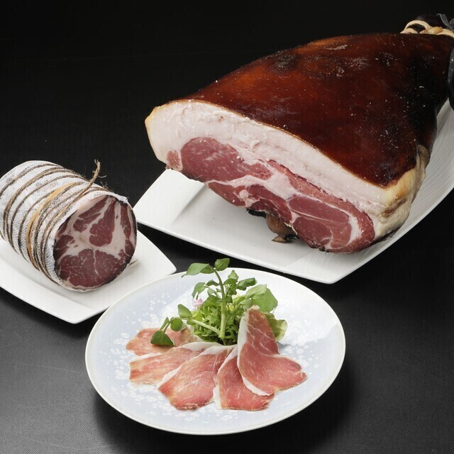 美味「大和牛の自家製生ハム」♪