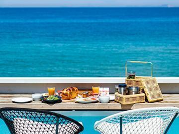 美しいサンセットを望めます