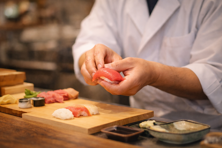 寿司職人としての技術とアイデアを活かせる