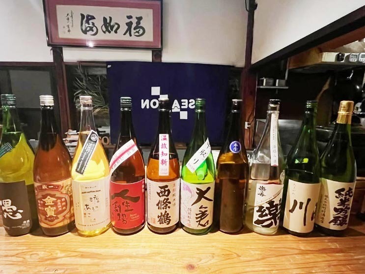 料理に合わせるお酒も充実！