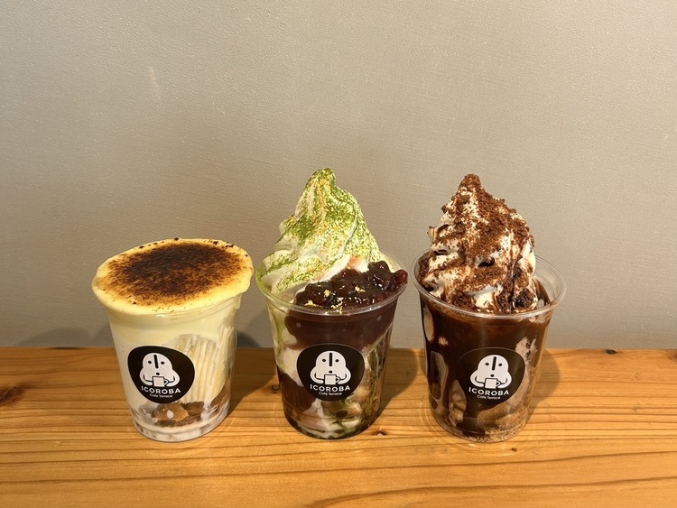 大人気のパフェもございます♪