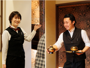 ホテルレベルのおもてなし技術が身につく