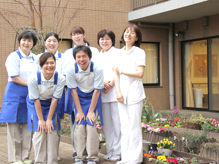 施設みんなで楽しく協力し合ってます◎