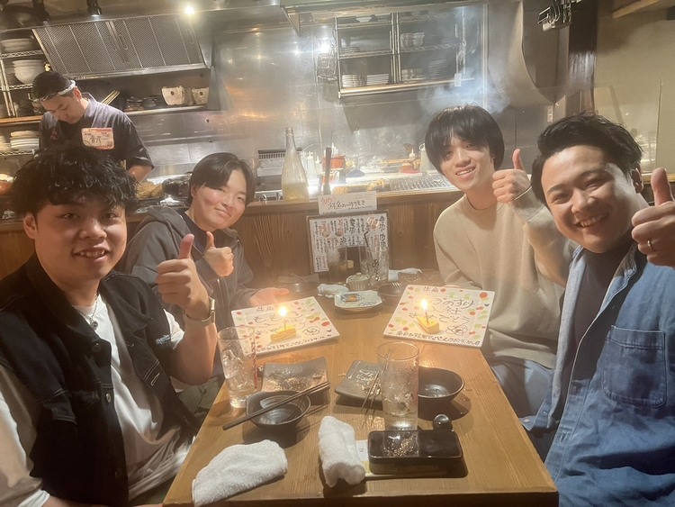 スタッフ同士家族のような関係性です◎