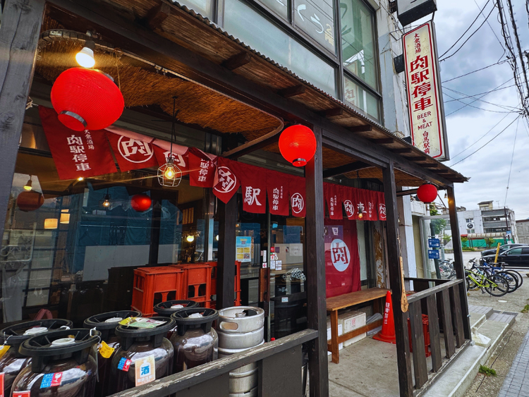 駅から徒歩1分！白馬村の絶景が目の前です
