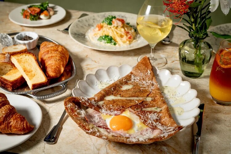 フランス発祥の「ガレット」も人気