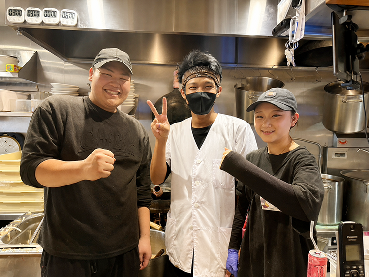 スタッフ同士の仲&雰囲気の良さも自慢です