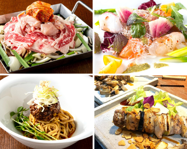 彩り鮮やかな盛り付けで見た目にも妥協無し