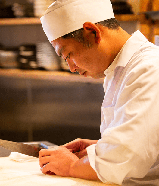 店主（料理長）山崎 雄介