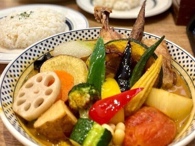 野菜がゴロゴロ☆まさに野菜を食べるカレー