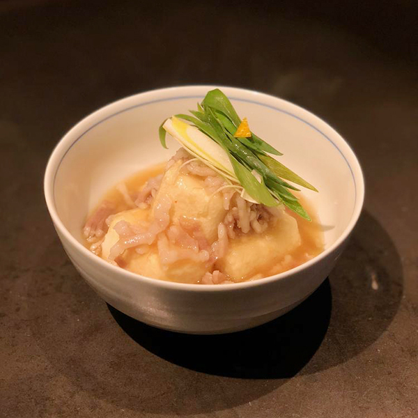 柚子香る特製肉豆腐