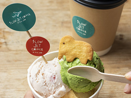 焙煎コーヒーをはじめフードも充実