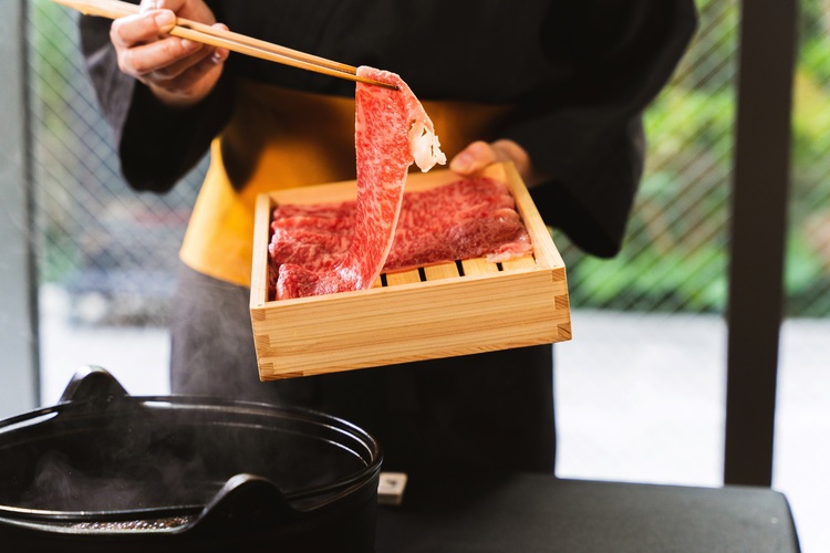 奈良の「すき焼きレストラン」