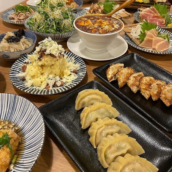 餃子以外に様々なメニューを揃えています♬