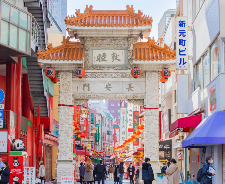 賑わうチャイナタウン！抜群のロケーション