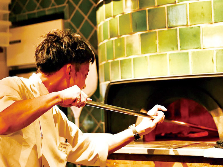 伊ピッツア選手権にも出場した店長