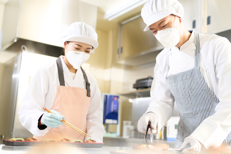 大量調理や衛生管理の経験者は優遇！