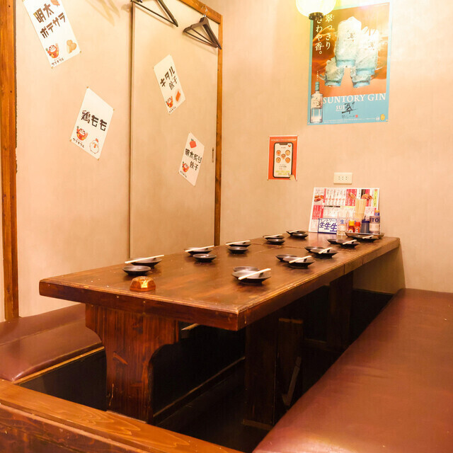 ゆったり個室が人気です◎