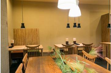 和の趣を感じる落ち着いた雰囲気のお店