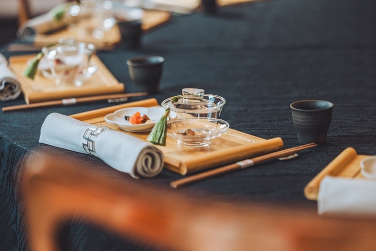 味だけでなく見た目も楽しめる料理の数々