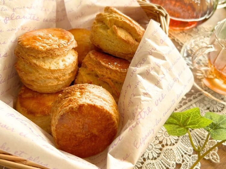 あったかほかほかでサクホロ食感のスコーン