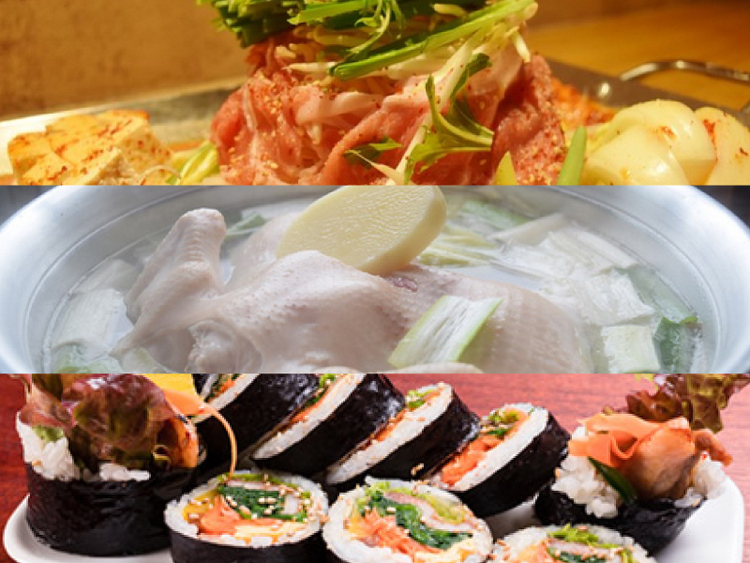 バラエティー豊かな韓国料理がリーズナブル