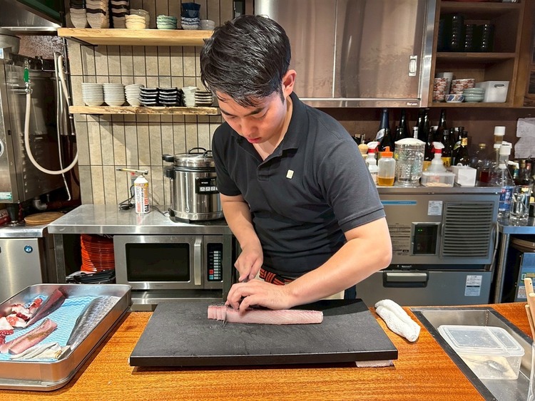 器、盛付けまでこだわれる現場。