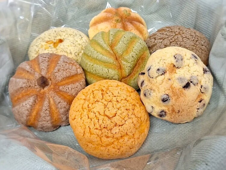 メロンパンにも様々なバリエーションがある