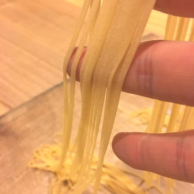 唯一無二の手延べパスタ学べます。