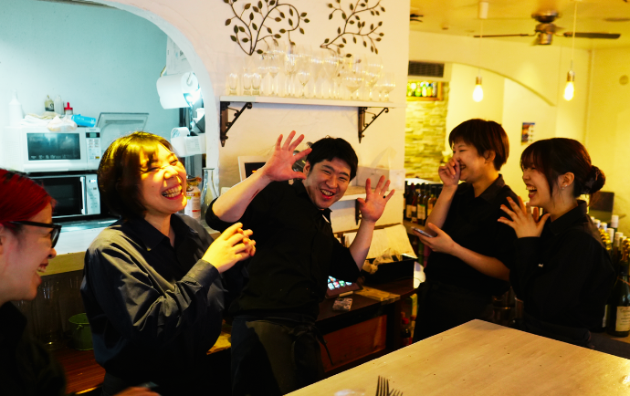 先輩たちがしっかりフォロー！