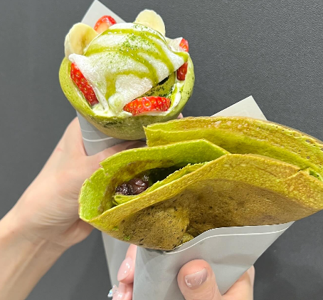 和スイーツ×クレープのコラボレーション