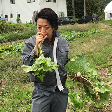 "土を触ったことのある"料理人へ