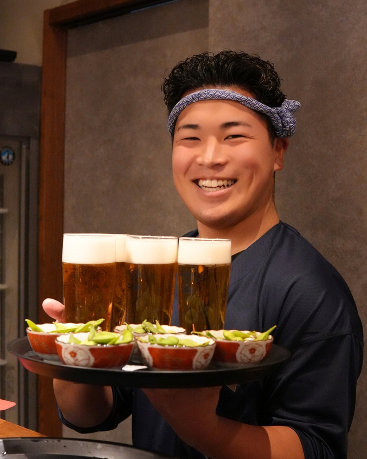 お客様との距離が抜群に近い♪