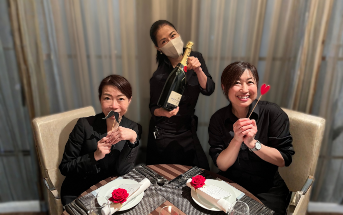 チームの仲の良さが、このお店の自慢です