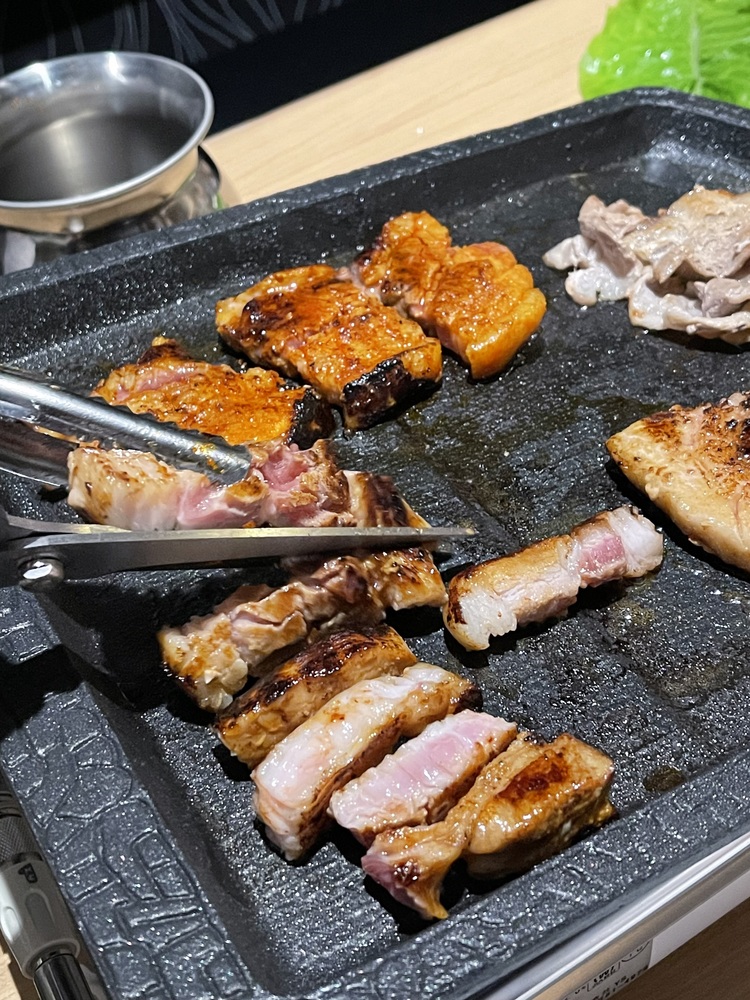 名物のサムギョプサル★