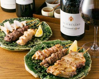 やきとりwine 炭葡萄の画像