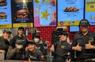 カールスジュニア  ダイバーシティ東京プラザレストランの画像