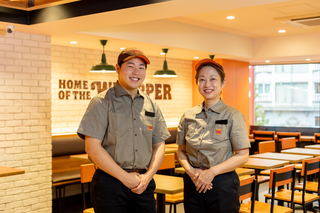 バーガーキング 関西空港内 新店の画像