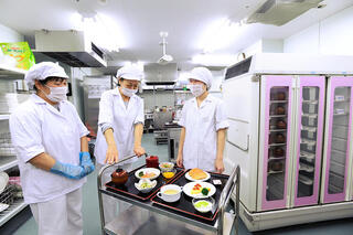 ケアヴィレッジ湘南茅ヶ崎　厨房の画像